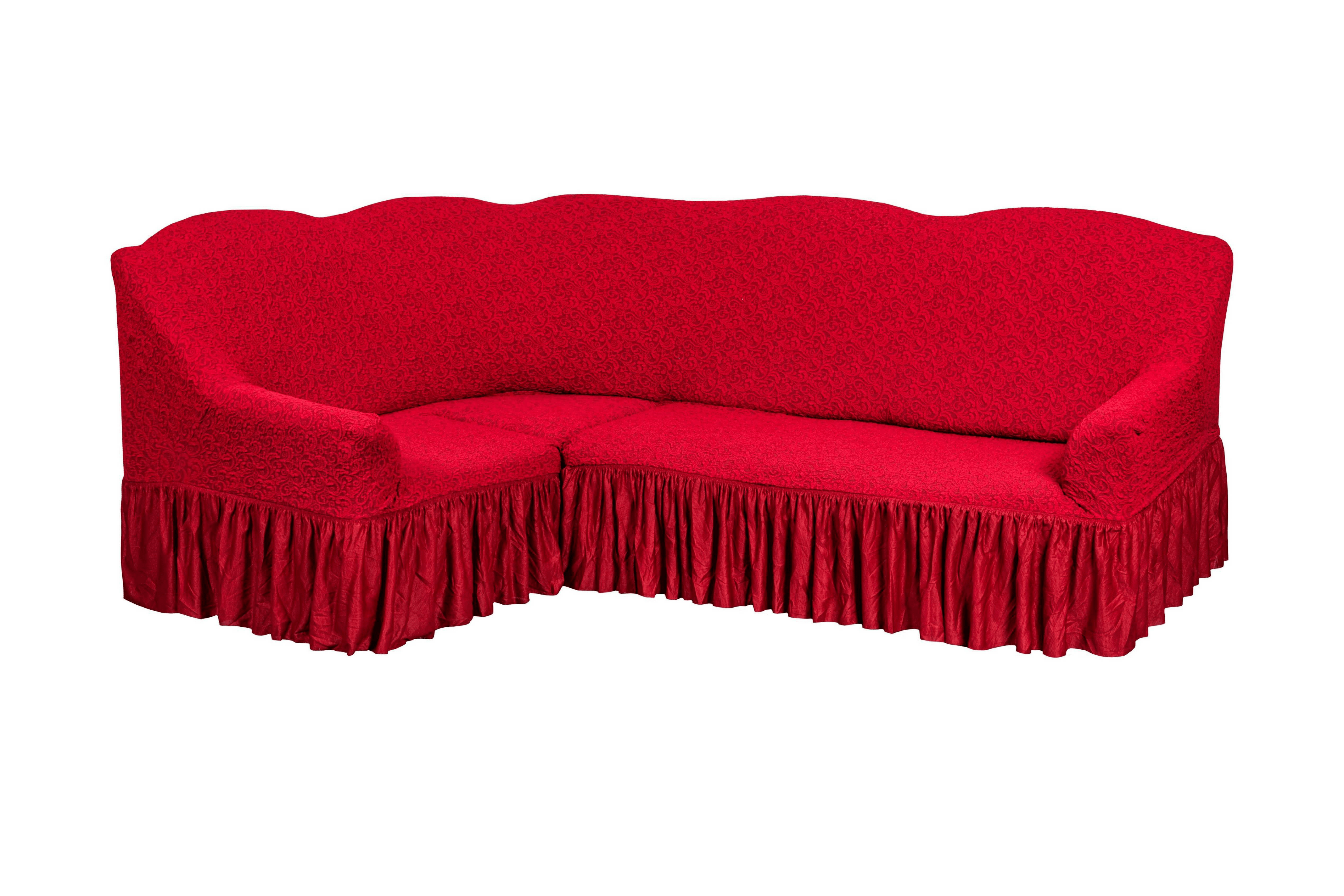 Чехлы на диван гофрированные